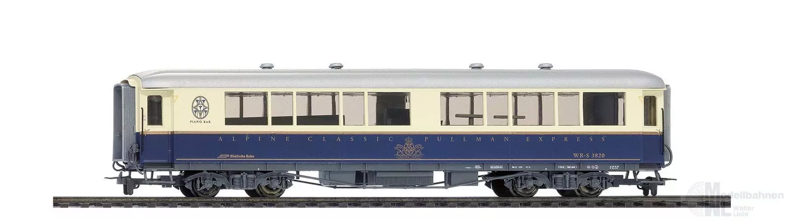 Bemo 3274120 - Piano-Barwagen RhB Ep.VI WR-S 3820 ACPE H0m