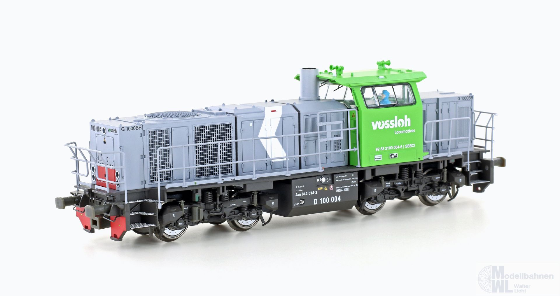 Mehano 90569 - Diesellok Vossloh D100 104 SBB Italia Ep.VI H0/GL