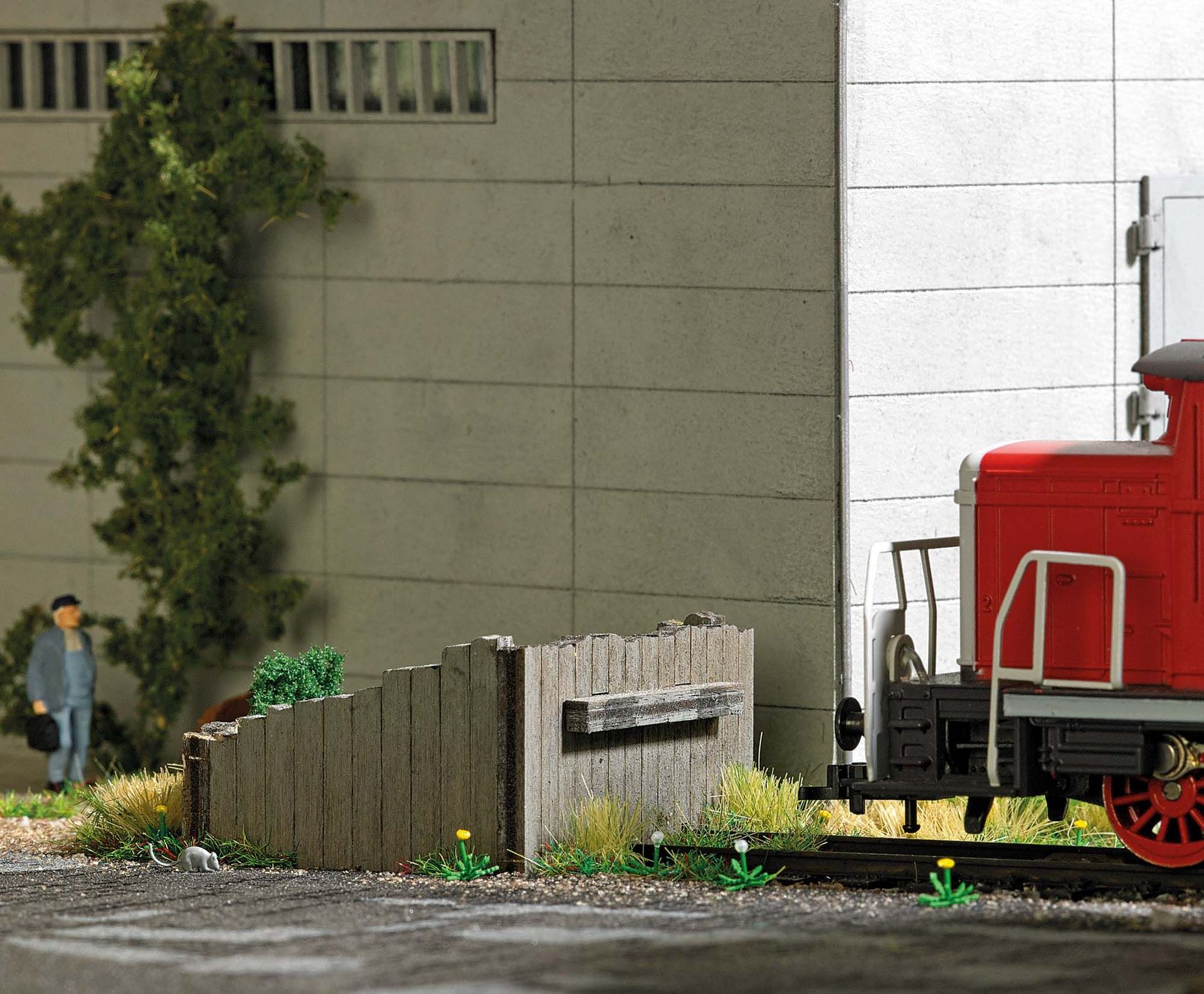Busch 1395 - 2 Prellböcke H0 1:87 Busch 1395 - 2 Prellböcke H0 1:87
