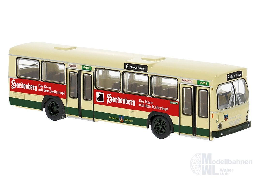 Brekina 59162 - Büssing BS 110 Hardenberg aus Göttingen H0 1:87