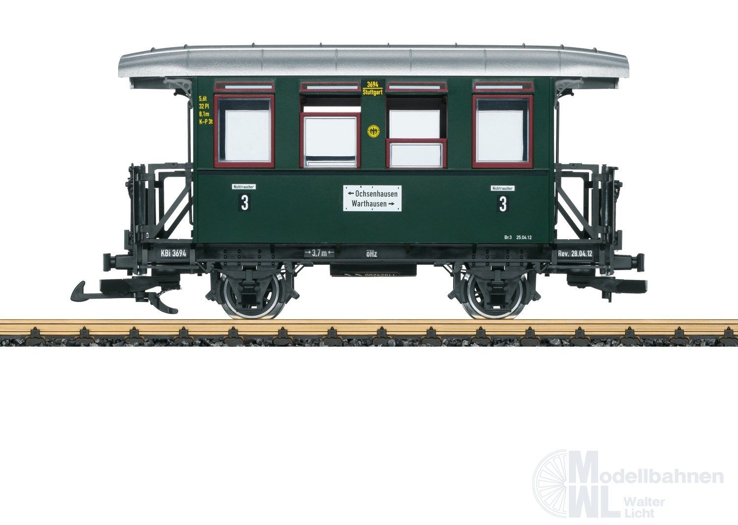 LGB 33078 - Personenwagen ÖMB Ep.VI Spur G 1:22,5 LGB 33078 - Personenwagen ÖMB Ep.VI Spur G 1:22,5