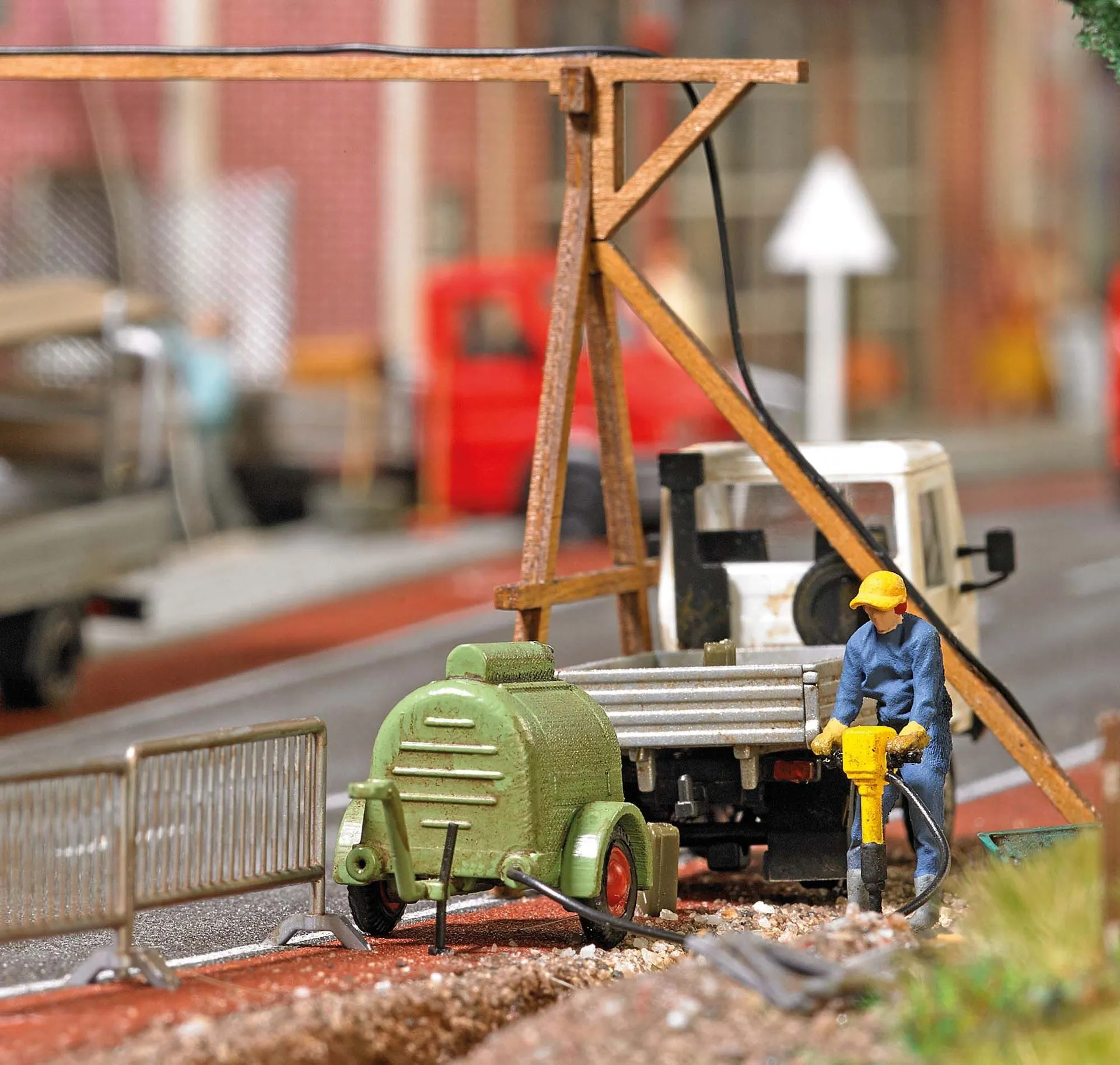 Busch 7904 - Presslufthammer H0 1:87