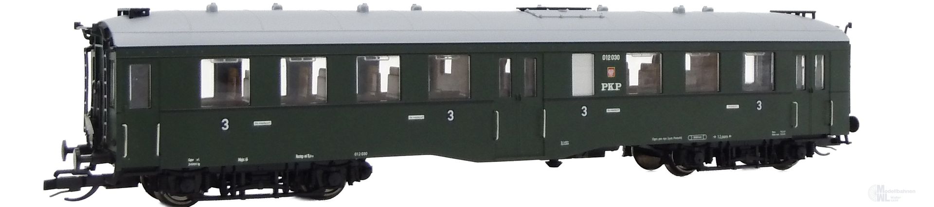 Saxonia Modellbau 120051 - Personenwagen PKP Ep.III Cix 3.Kl. 1.Betr.Nr. Altenberg TT 1:120