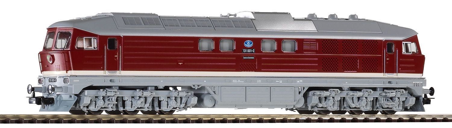 Piko 59753 - Diesellok BR 131 DR Ep.IV mit Schneepflug H0/WS