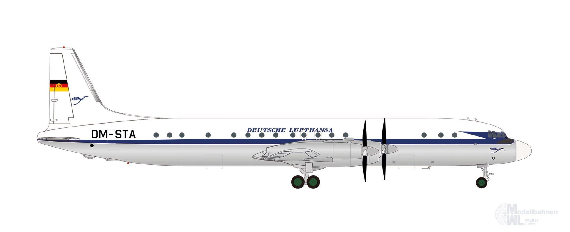 Herpa 573689 - IL-18 Deutsche Lufthansa H0 1:200