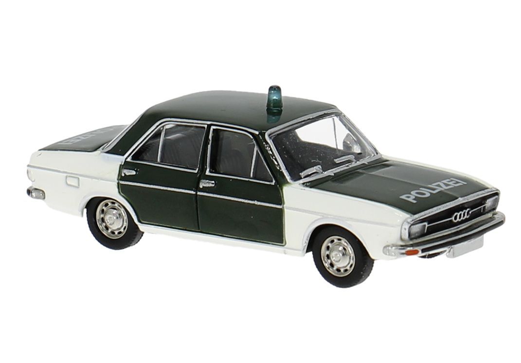 Brekina 28228 - Audi 100 (C1) der Polizei H0 1:87