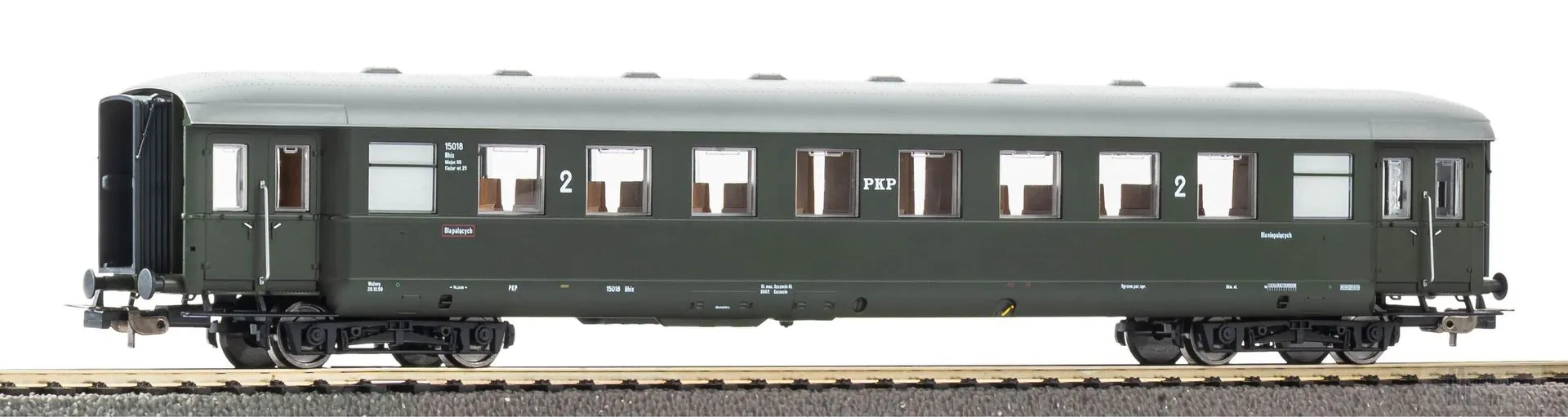 Piko 53288 - Eilzugwagen PKP Ep.III 3.Kl. 2.Betr.Nr. H0/GL