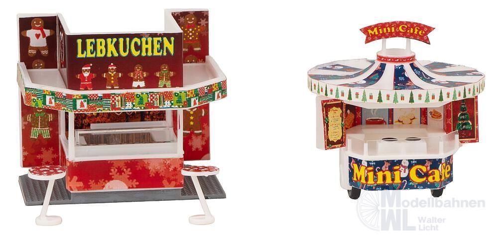 Faller 134001 - Weihnachtsmarktbuden H0 1:87