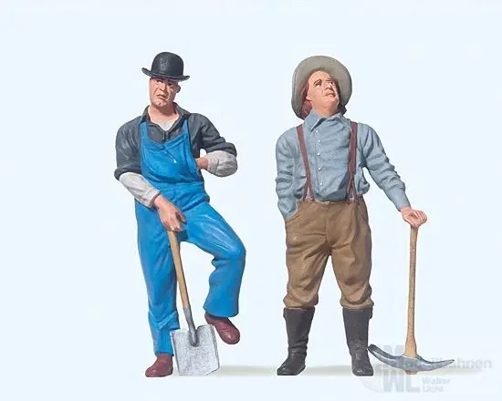 Preiser 45101 - Gleisbauarbeiter. Um 1900 Spur G