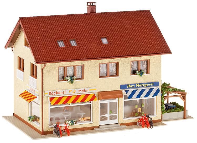 Faller 130489 - Metzgerei / Bäckerei H0 1:87