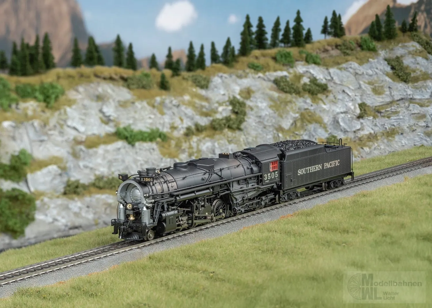 Trix 25983 - Dampflok 2-8-4 Berkshire H0/GL Sound
