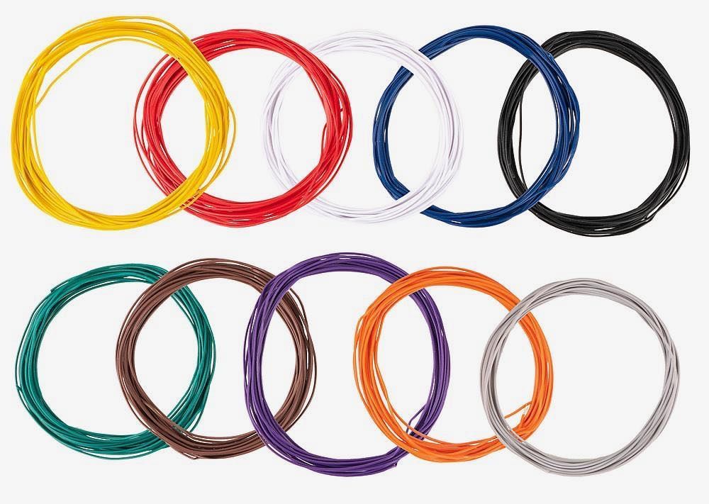 Faller 163780 - Litzensortimen 0,04tmm² 10m