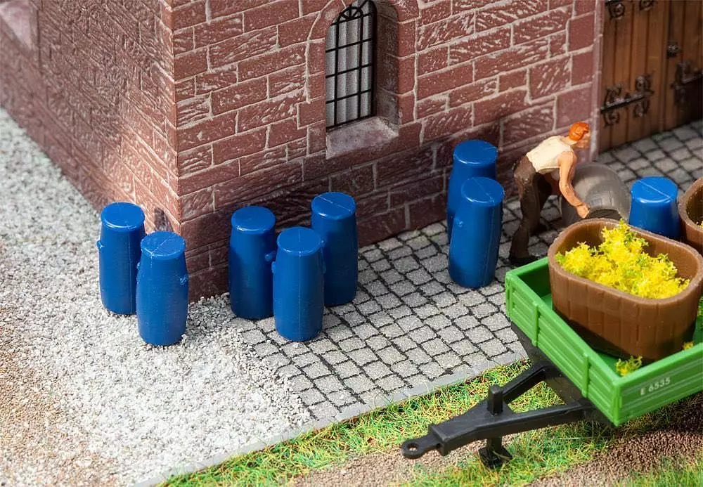 Faller 180970 - 9 Plastikfässer H0 1:87