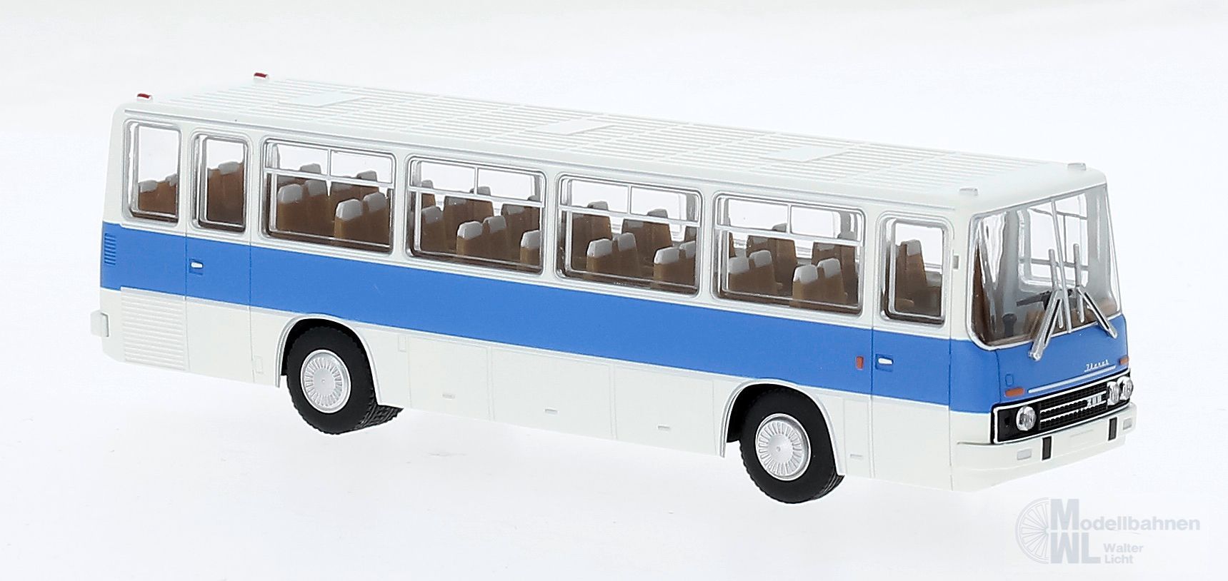 Brekina 59659 - Ikarus 255.71 weiß/blau H0 1:87