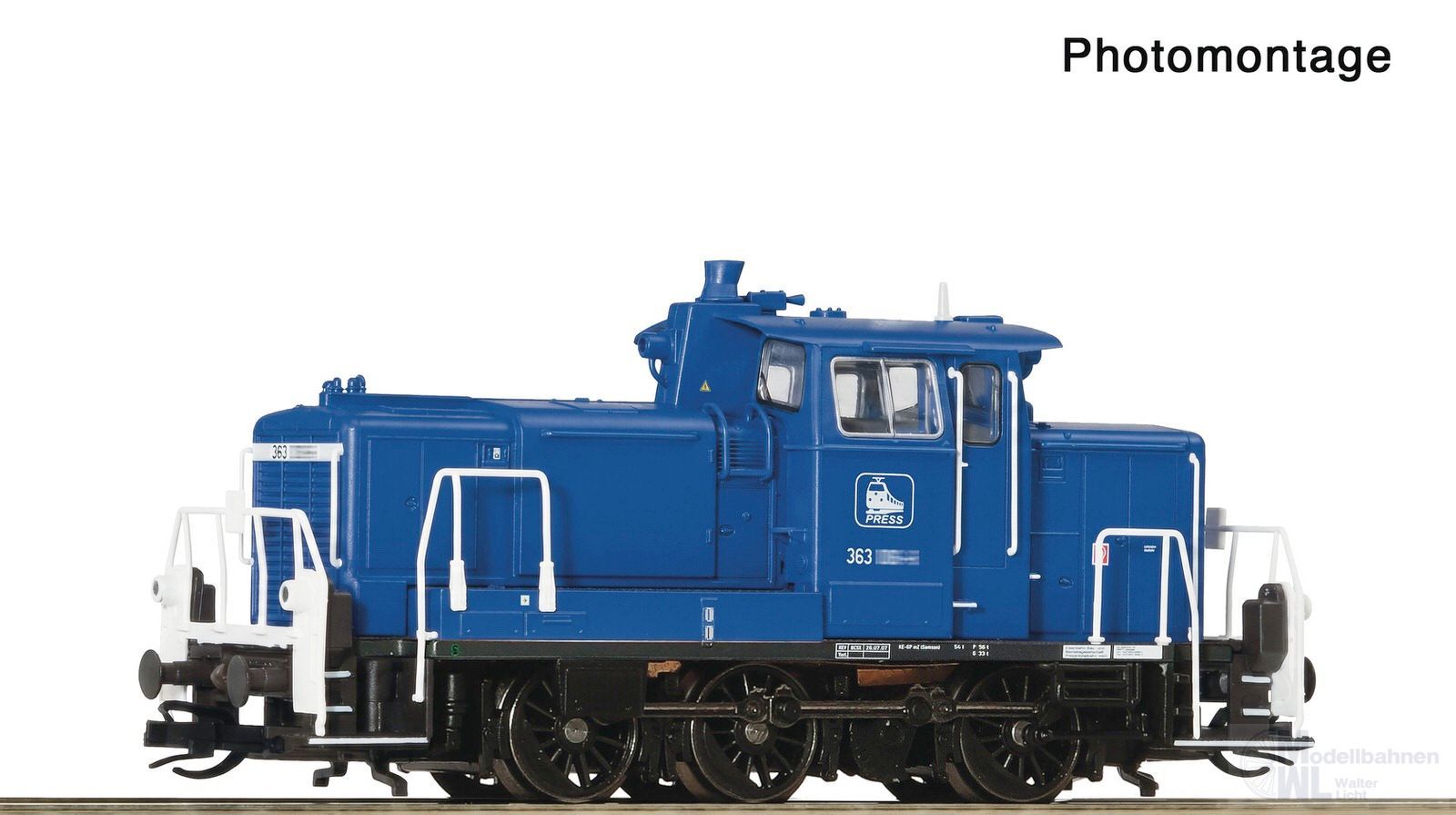 Roco 7380043 - Diesellok BR 363 Press Ep.VI TT 1:120