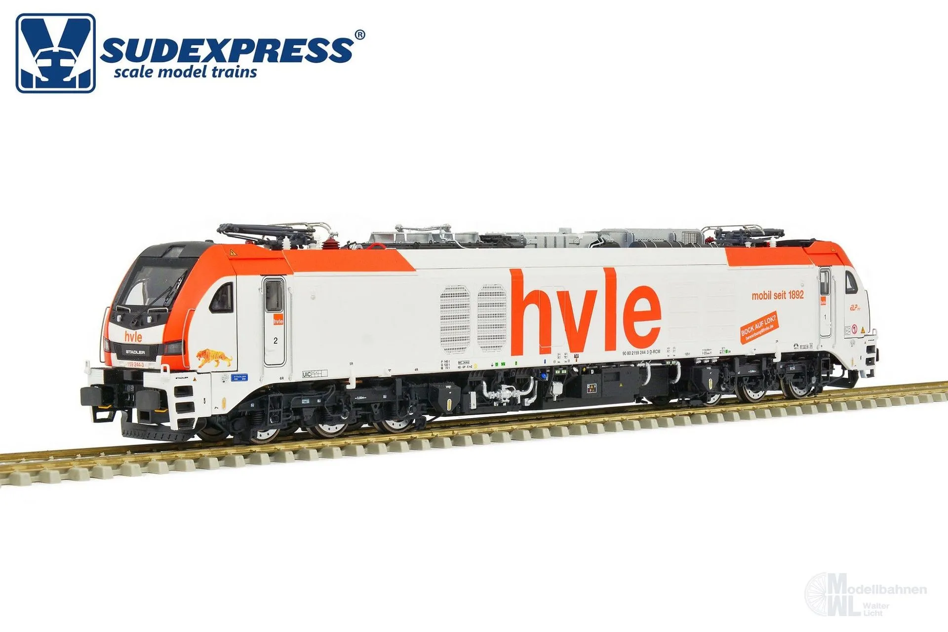 Sudexpress S1592441 - Zweikraftlok BR 159 244-3 EuroDual HVLE Ep.VI H0/GL