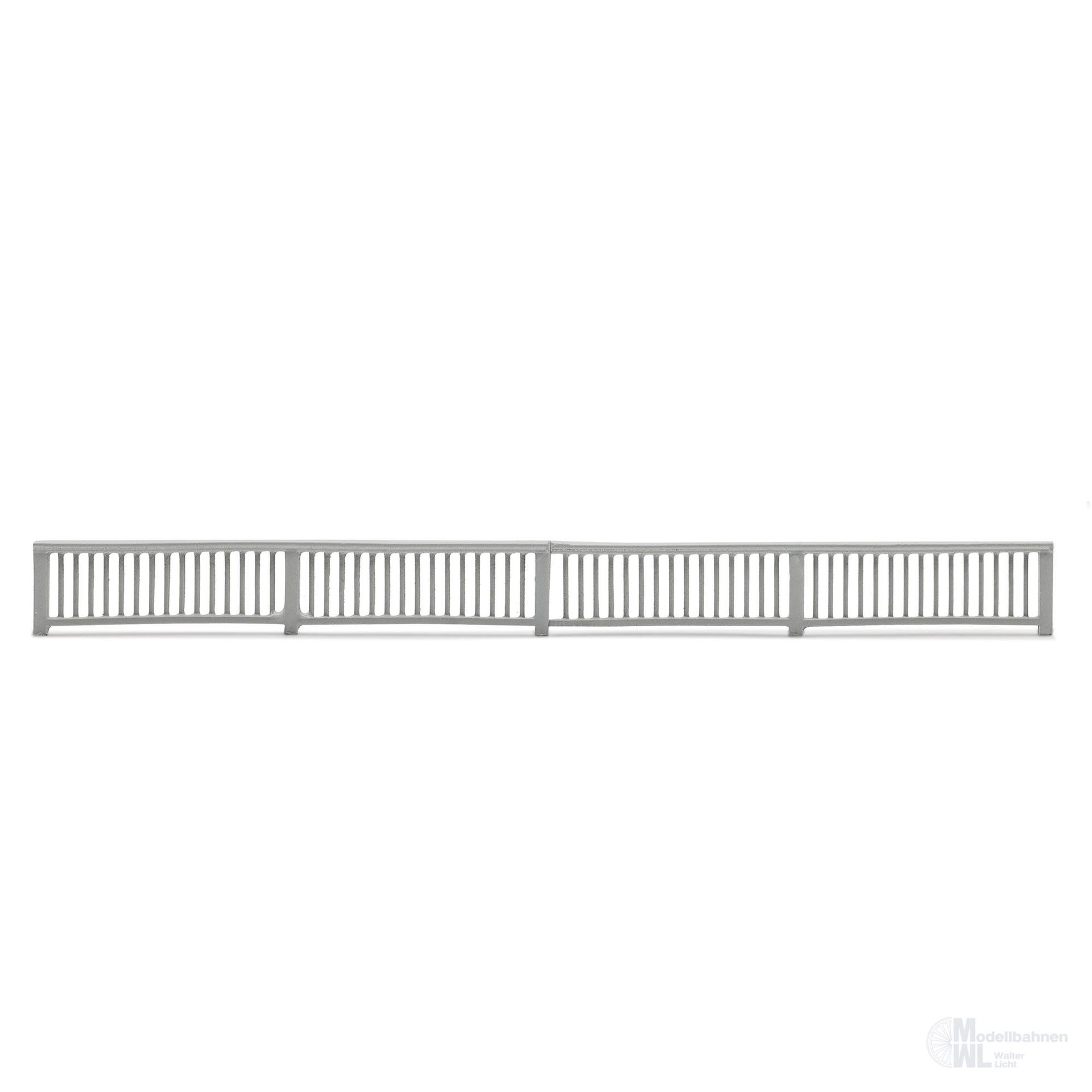 Busch 7746 - M-Set: Geländer/Zaun 12 Elemente 700mm H0 1:87