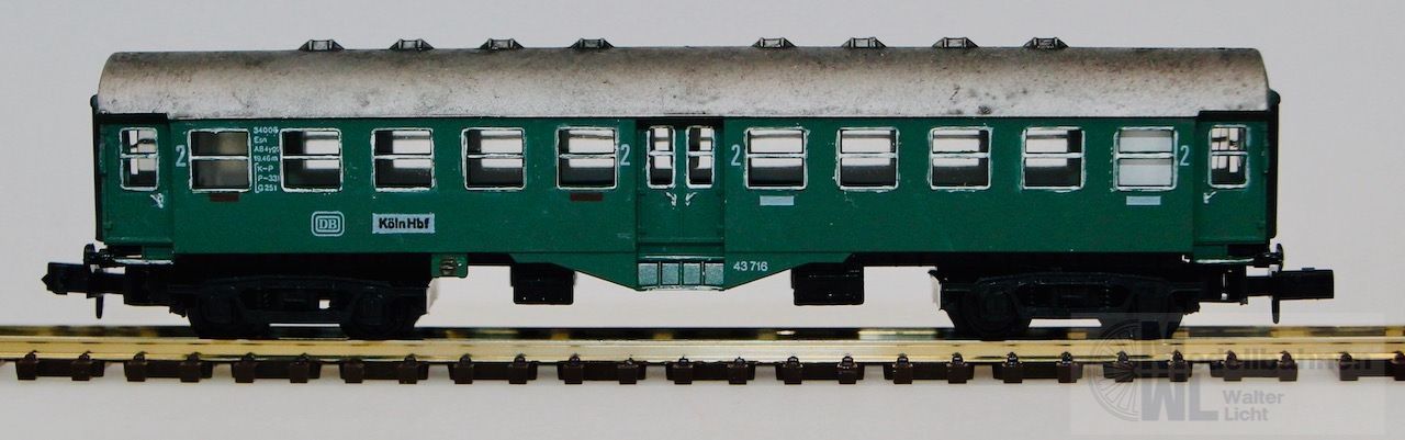 Arnold 0314 - ARNOLD - Umbauwagen DB 2.Kl. B4yg N 1:160