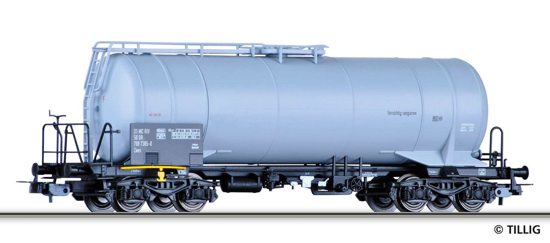 Tillig 76768 - Kesselwagen DR Ep.IV Zaes 7887 H0/GL