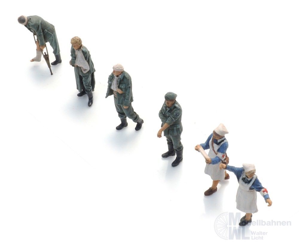 ARTITEC b.v. 5120045 - WM verwundete Soldaten + Krankenschwester TT 1:120