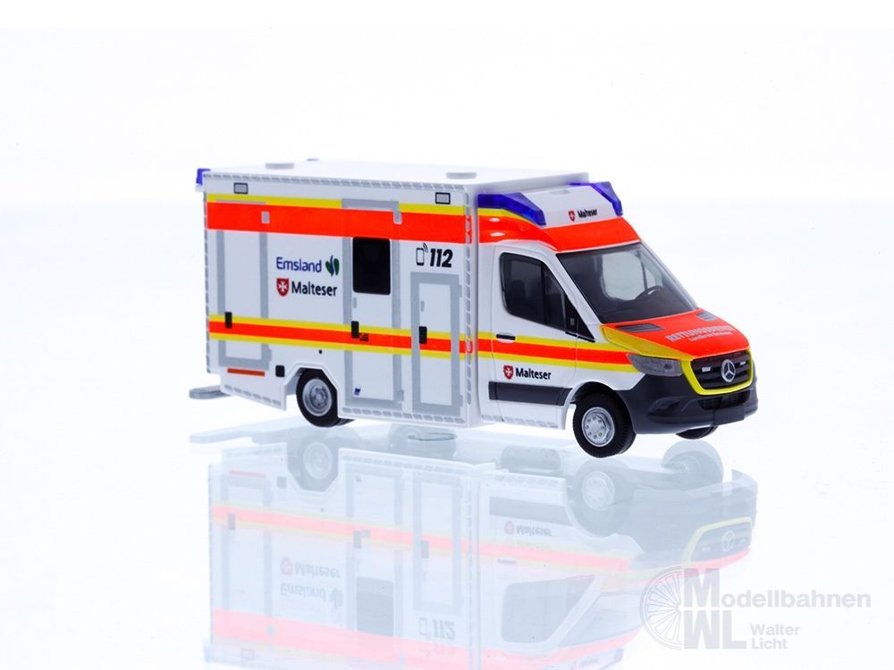 Rietze 76098 - GSF RTW ´18 Malteser Emsland H0 1:87