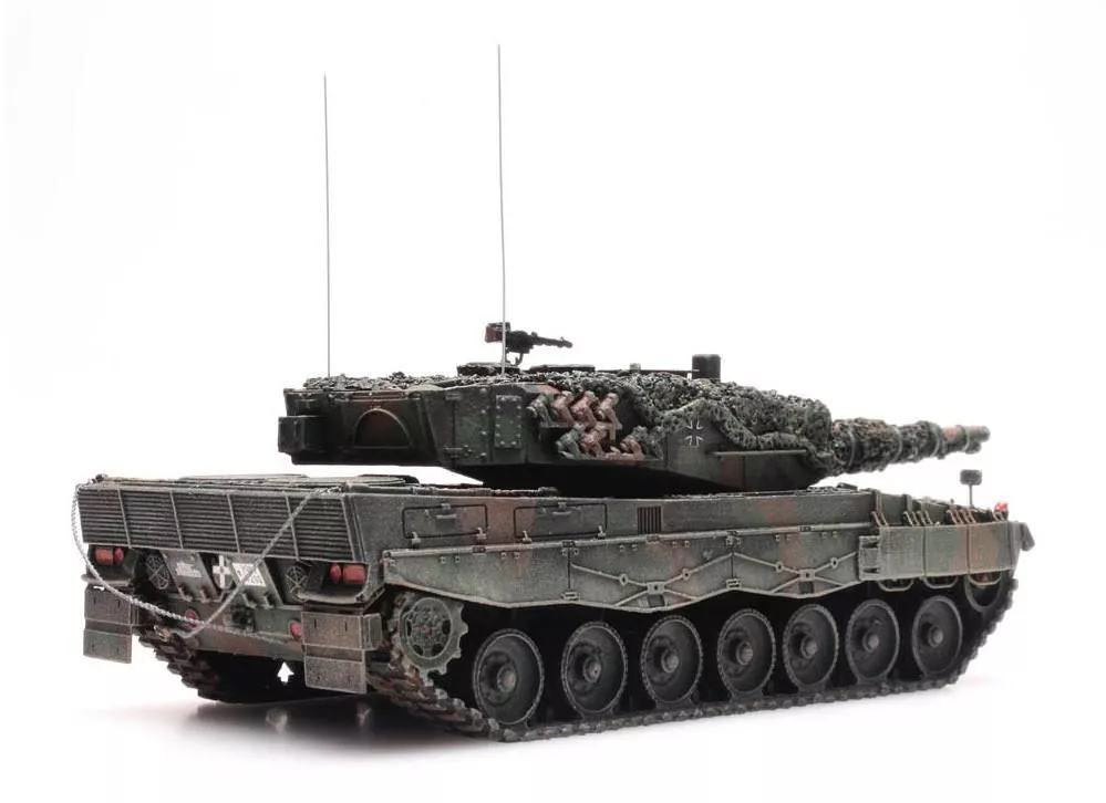 ARTITEC b.v. 6870110 - Panzer Leopard 2A4 Fleckentarnung Gefechtsklar Bundeswehr H0 1:87