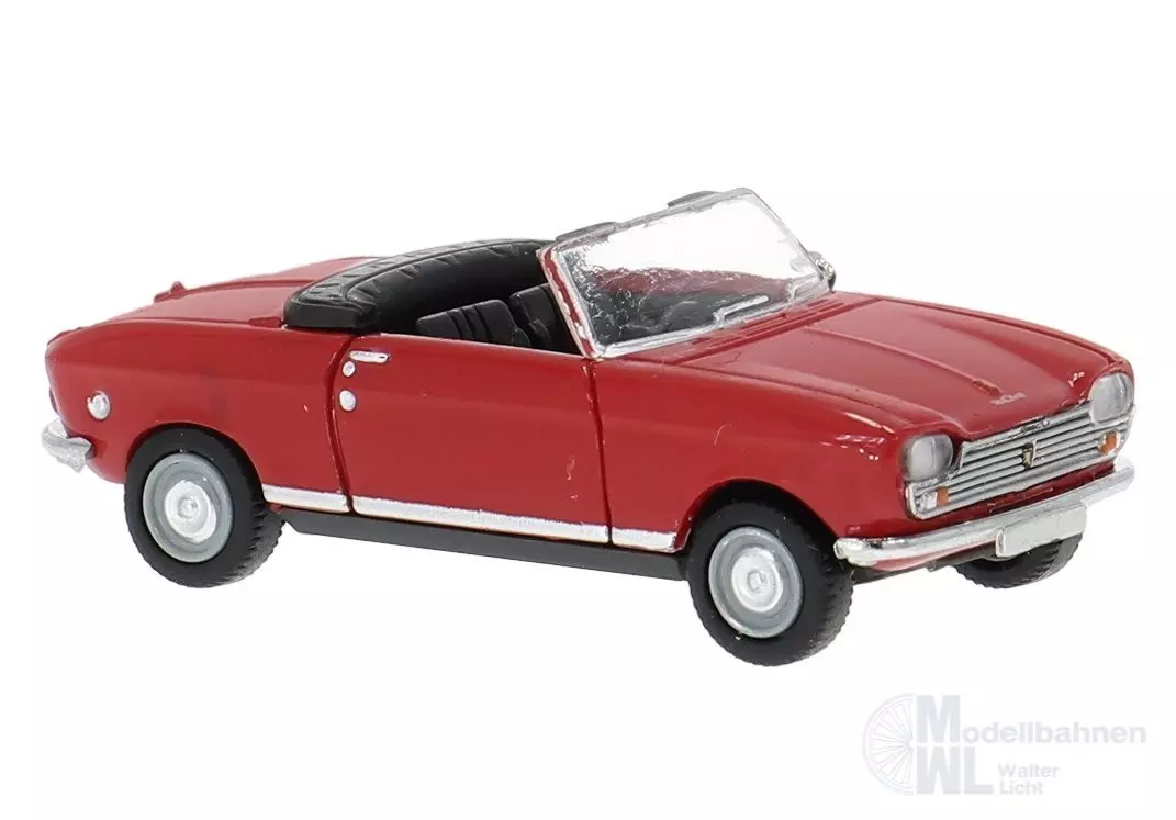 Brekina 29175 - Peugeot 204 Cabrio in rot H0 1:87