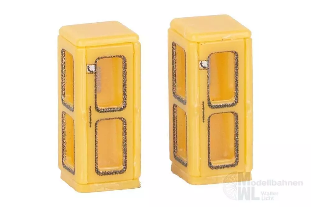 Faller 272928 - 2 Telefonzellen Bundespost