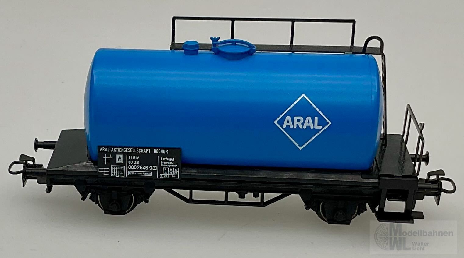 Märklin 29537 - MÄRKLIN - Kesselwagen DB Ep.III ARAL 2-achs H0/WS