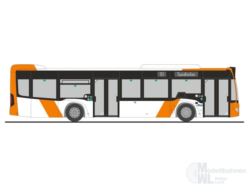 Rietze 73466 - Mercedes-Benz Citaro ´15 V-Bus Lampertheim H0 1:87
