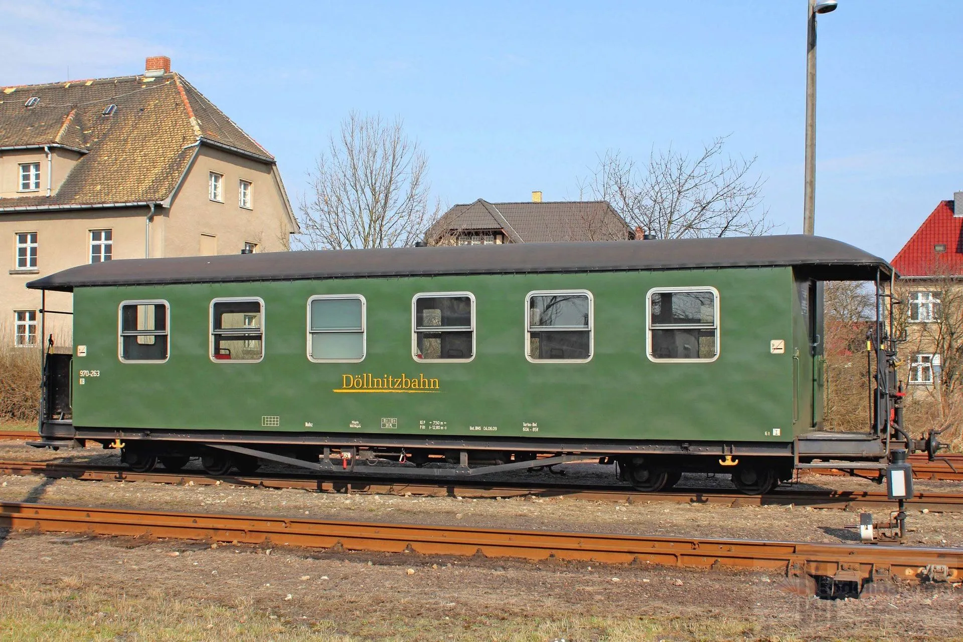 Bemo 3020895 - Modernisierungswagen Döllnitzbahn 970-275 H0e