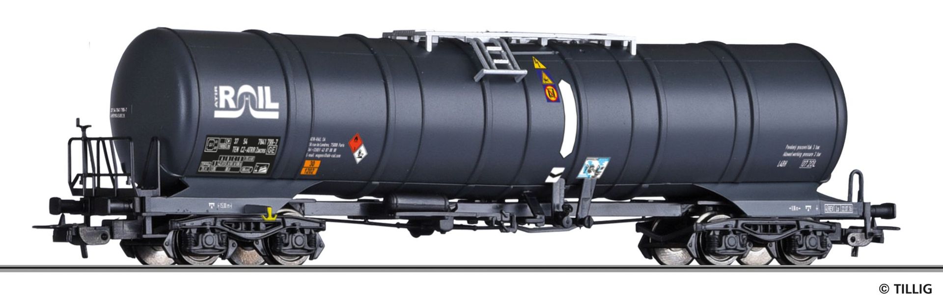 Tillig 76787 - Kesselwagen Atir Rail Ep.VI Zacns H0/GL