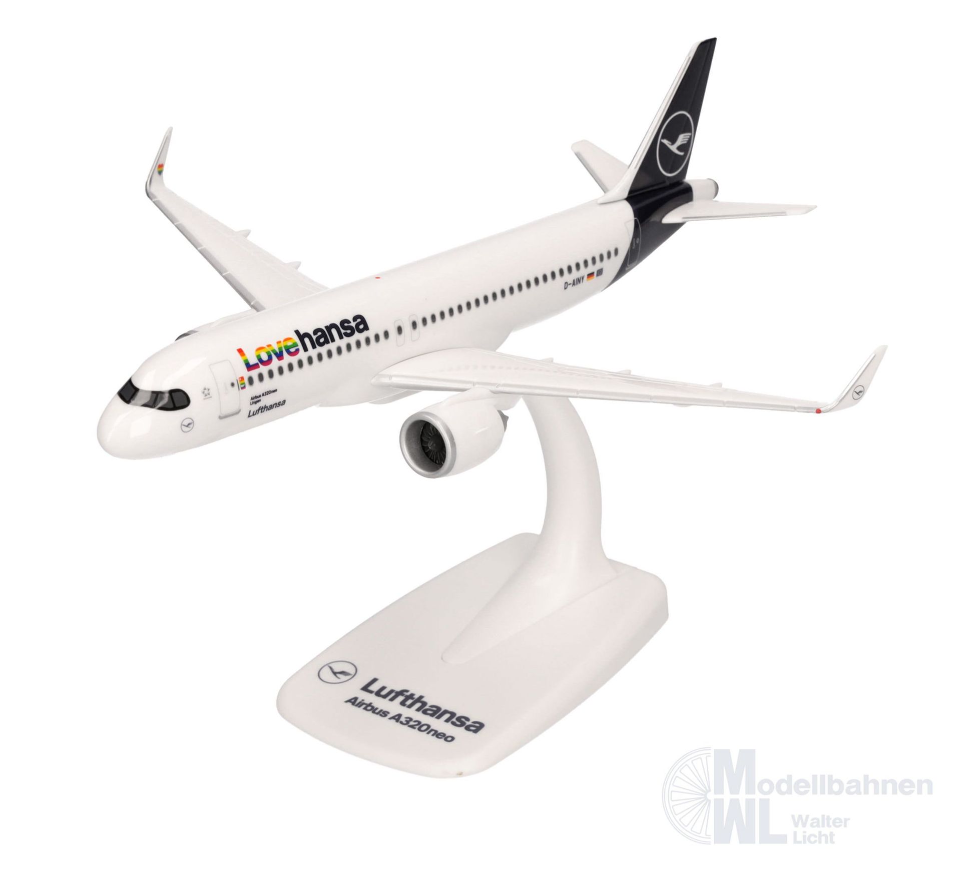 Herpa 613880 - Airbus A320neo Lufthansa Lovehansa 1:200