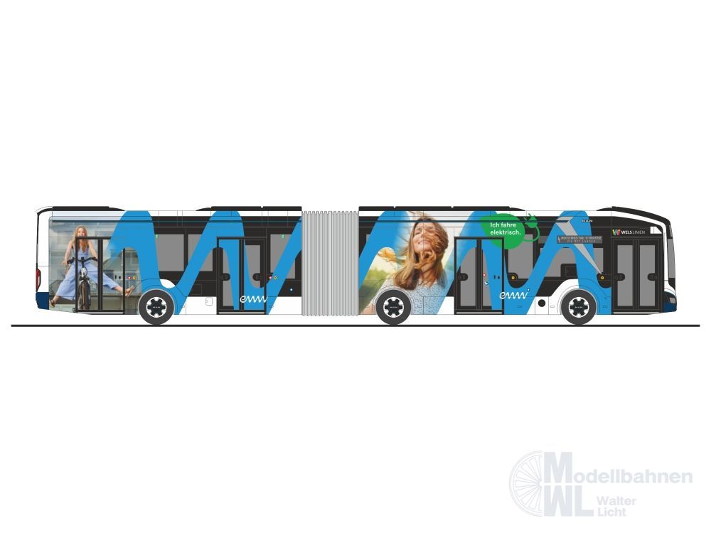 Rietze 76526 - MAN Lion's City 18 E Wels Linien - Sab Tours (AT) H0 1:87