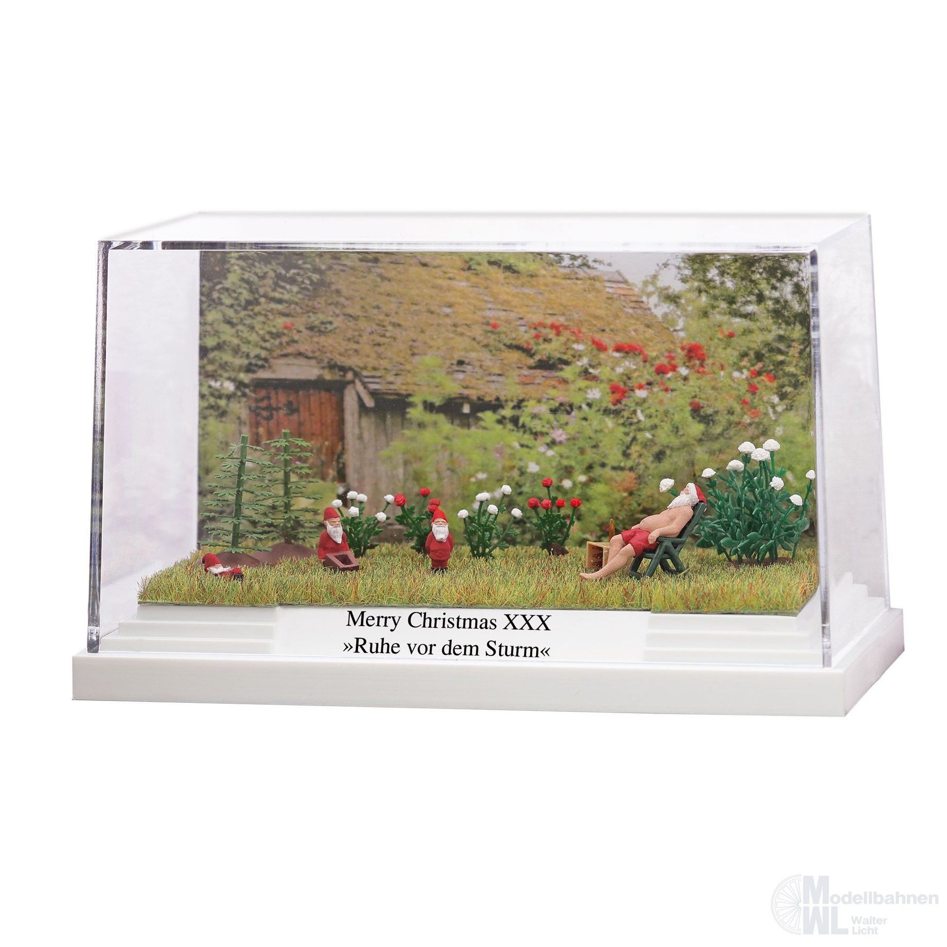 Busch 7644 - Diorama: Merry Xmas 30 H0 1:87
