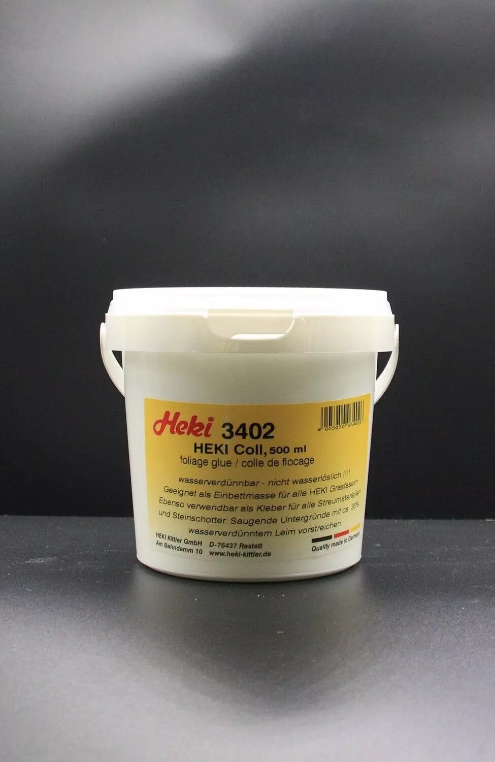Heki 3402 - Beflockungsleim Heki coll 500 ml