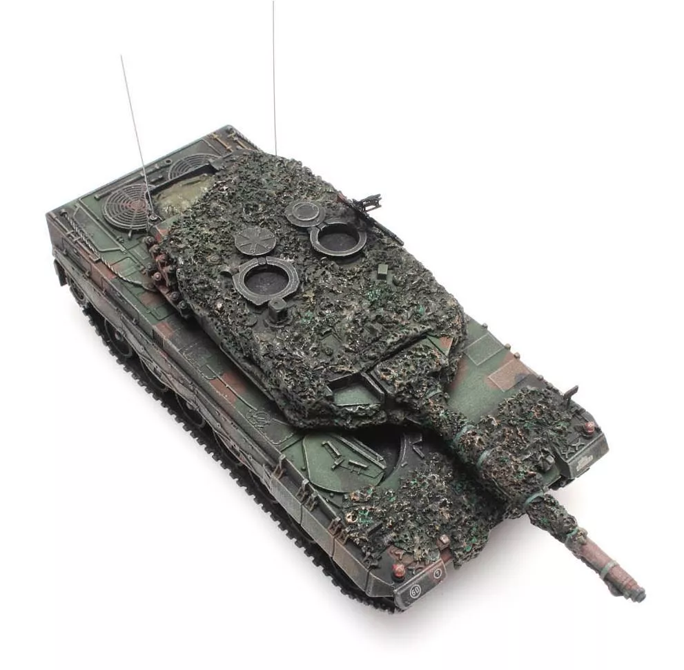 ARTITEC b.v. 6870110 - Panzer Leopard 2A4 Fleckentarnung Gefechtsklar Bundeswehr H0 1:87