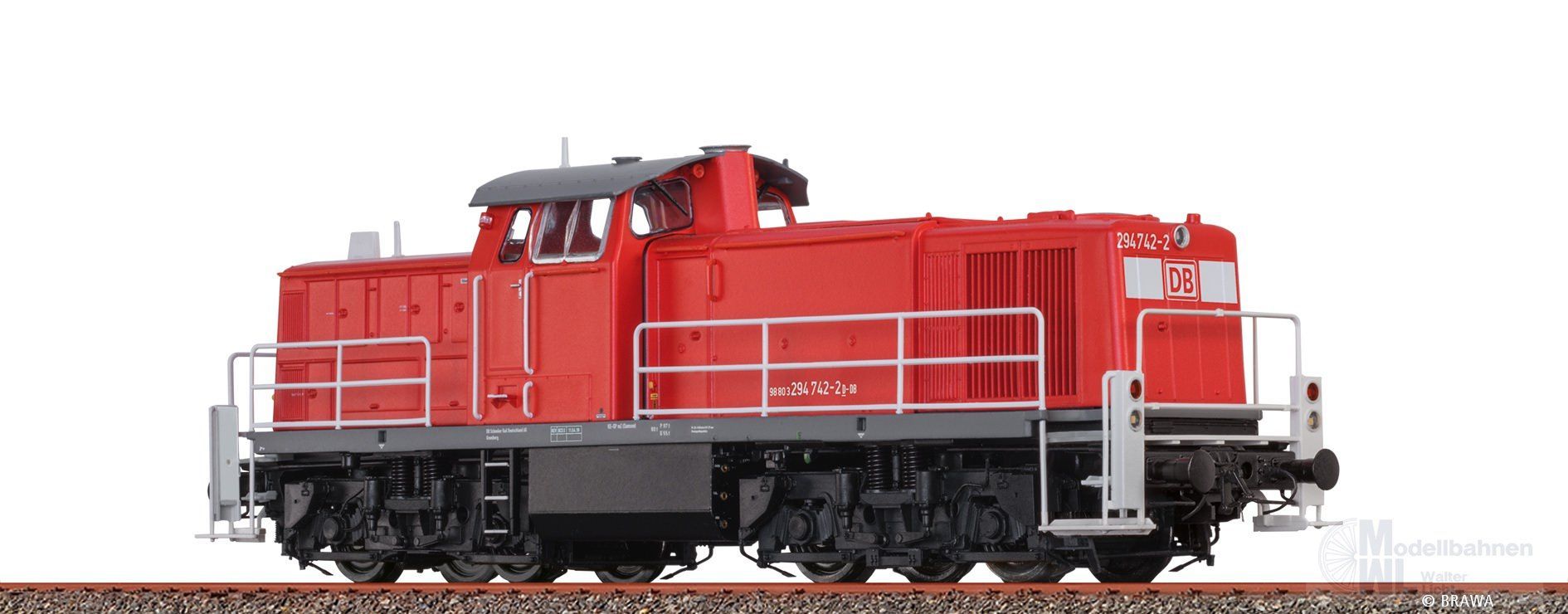 Brawa 41590 - Diesellok BR 294 742-2 DB Ep.VI H0/GL