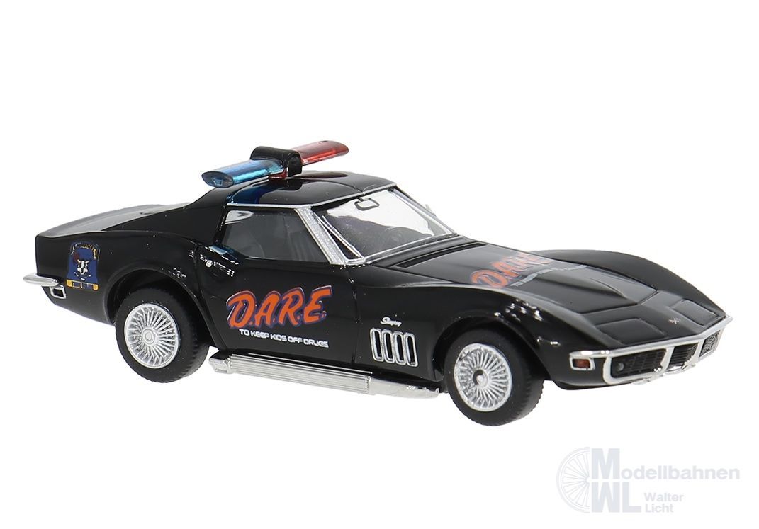 Brekina 19986 - Chevrolet Corvette C3 D.A.R.E. H0 1:87