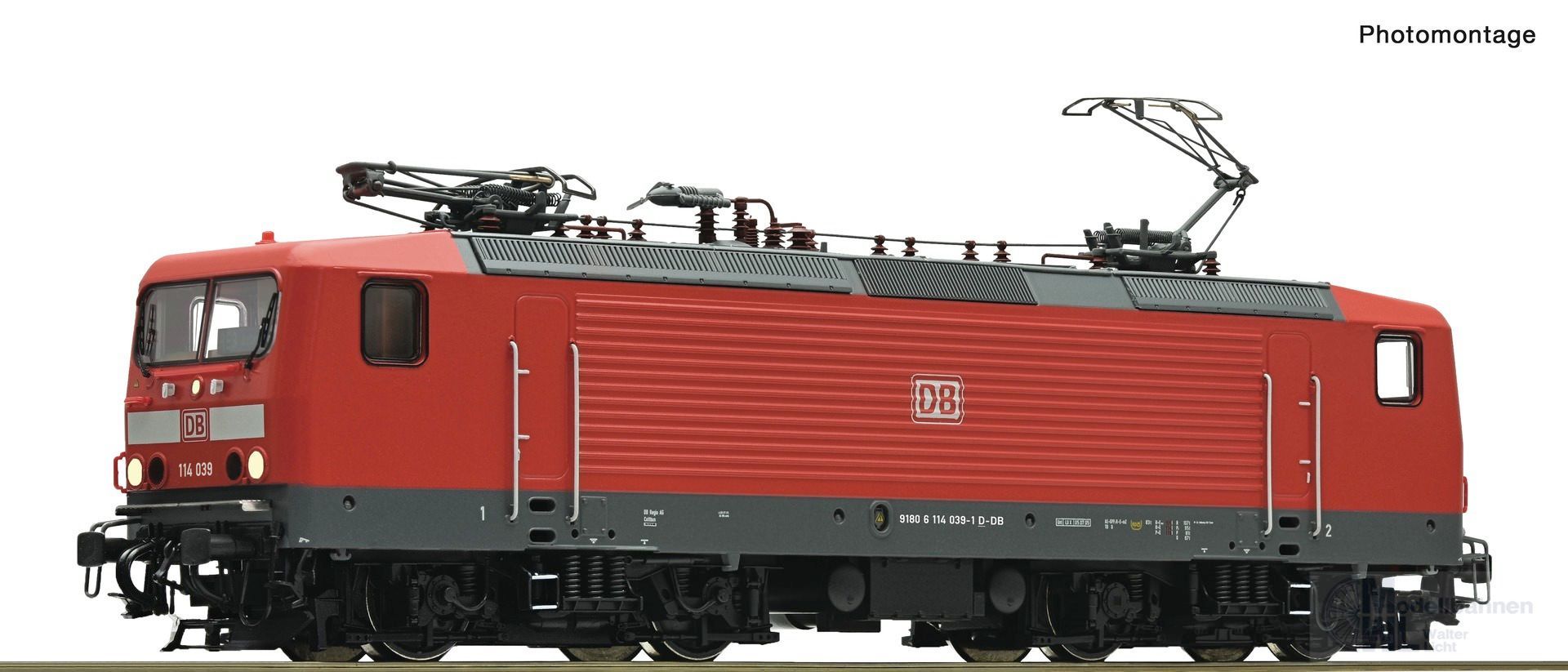 Roco 7510140 - E-Lok BR 114 039-1 DB Ep.VI H0/GL Sound Roco 7510140 - E-Lok BR 114 039-1 DB Ep.VI H0/GL Sound