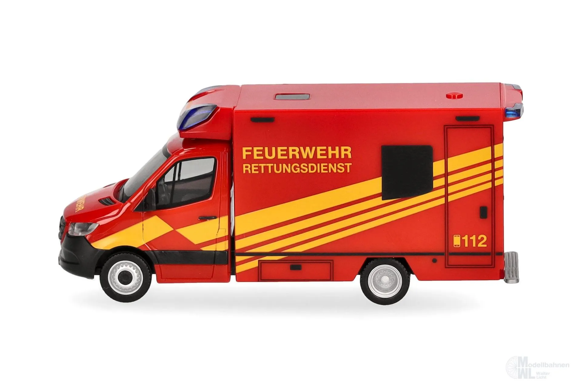 Herpa 098755 - Mercedes-Benz Sprinter 18 Fahrtec RTW FW H0 1:87