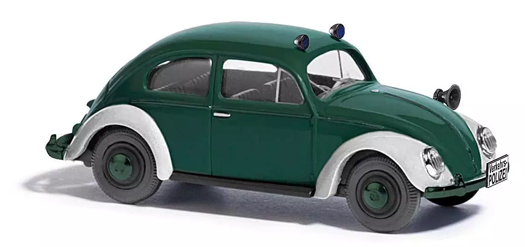 Busch 52962 - VW Käfer Ovalfenster Polizei H0 1:87