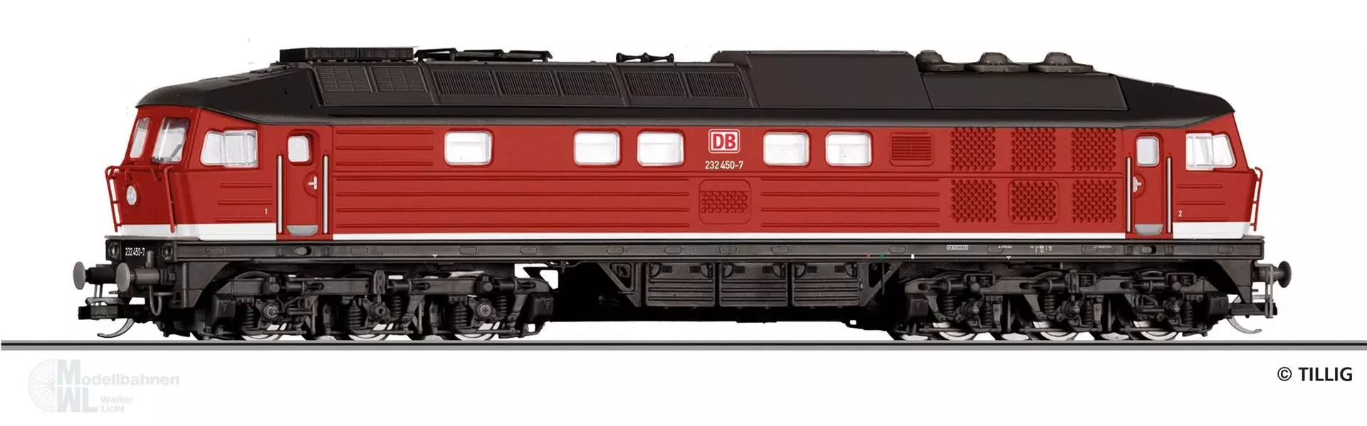 Tillig 05774 - Dieselloko BR 232 DB AG Ep.V TT 1:120