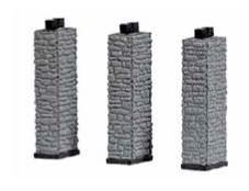 Busch 12388 - 3 Pfeiler hoch H0 1:87