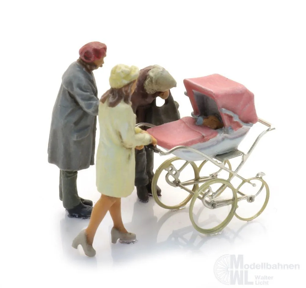 ARTITEC b.v. 5870144 - Ein süßes Baby (3x) Fertigmodell H0 1:87