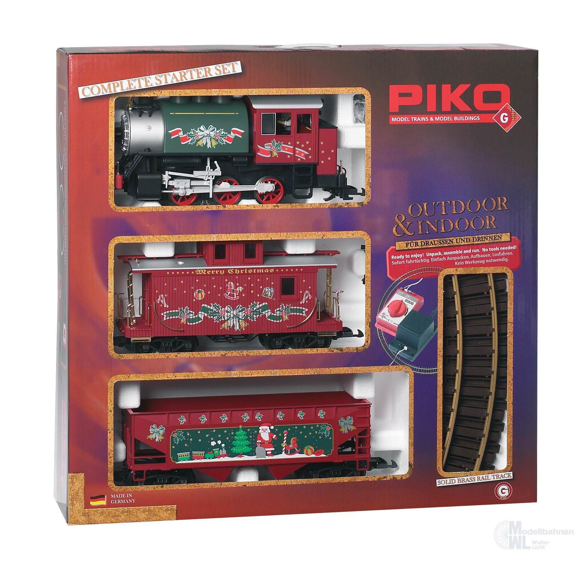 Piko 37105 - Weihnachts Start-Set SPUR G 1:22,5