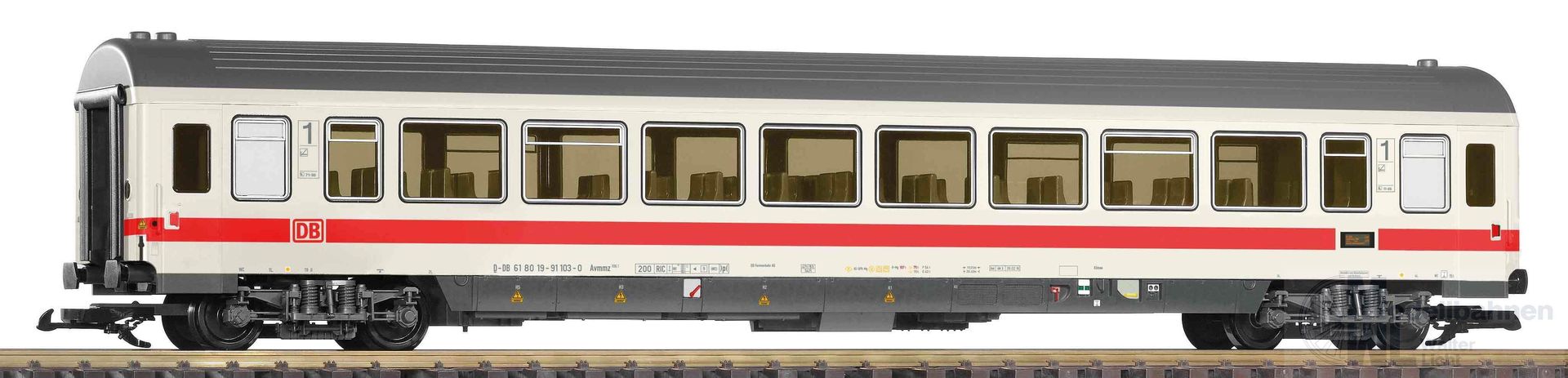 Piko 37672 - Personenwagen DB Ep.VI IC 1.Kl. SPUR G 1:22,5 Piko 37672 - Personenwagen DB Ep.VI IC 1.Kl. SPUR G 1:22,5