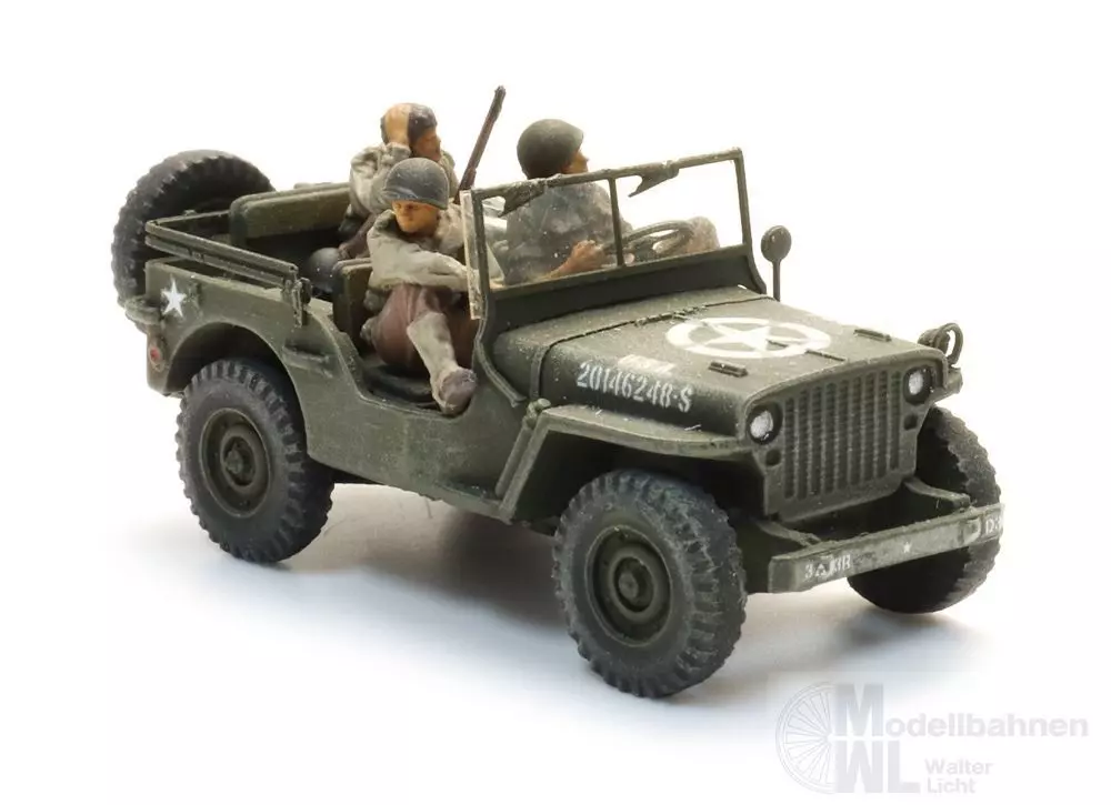 ARTITEC b.v. 5720018 - US Jeep crew (3) Fertigmodell 1:72