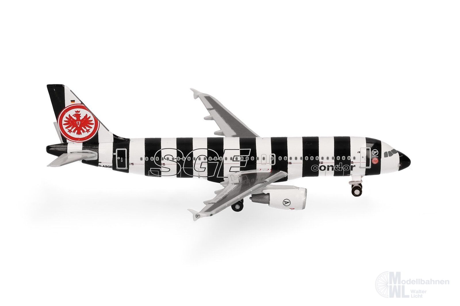 Herpa 539319 - Airbus A320 Condor Eintracht Frankfurt 1:500