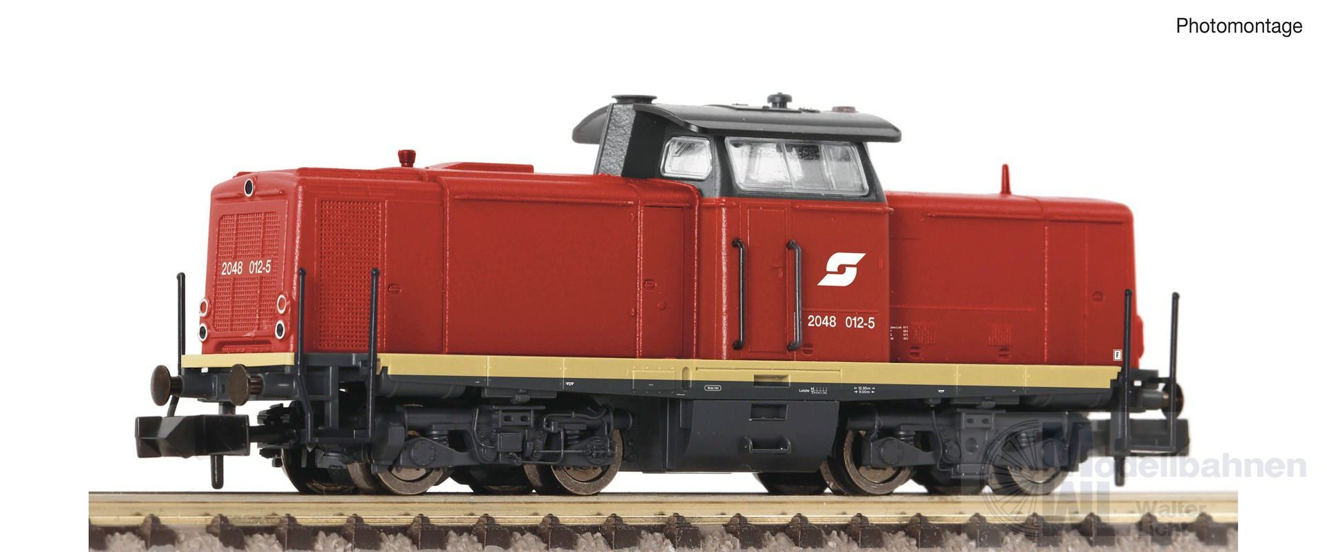 Fleischmann 7370014 - Diesellok Rh 2048 ÖBB Ep.V N 1:160 Sound Fleischmann 7370014 - Diesellok Rh 2048 ÖBB Ep.V N 1:160 Sound